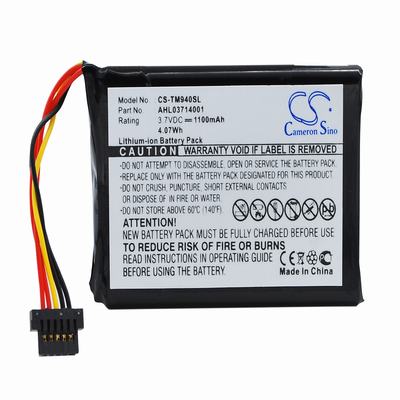 TomTom Go 940 GPS Battery 3.7V 1100mAh Li-ion TM940SL