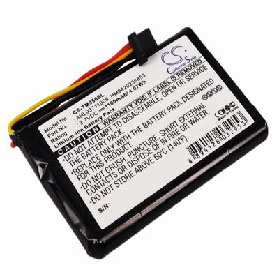 TomTom Go 950 GPS Battery 3.7V 1100mAh Li-ion TM950SL