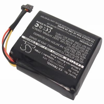 TomTom Start 60 GPS Battery 3.7V 1020mAh Li-ion TMS60SL