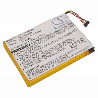 ViewSonic zoompad Laptop Notebook Battery 3.7V 3200mAh Li-Polymer VER486SL