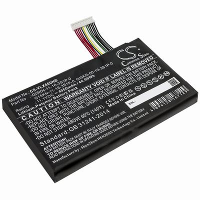 Vulcan X5 Notebook Laptop Battery 11.1V 4050mAh Li-Poly VLX600NB