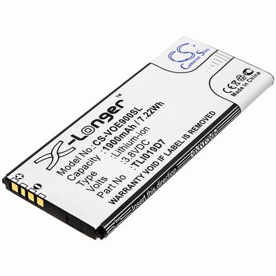 TCL 5033A Mobile SmartPhone Battery 3.8V 1900mAh Li-ion VOE900SL