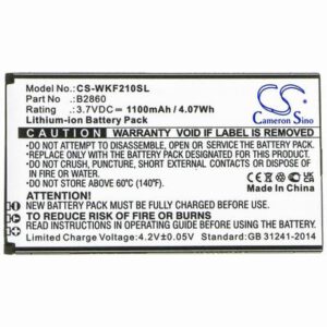 Wiko F200 Mobile SmartPhone Battery 3.7V 1100mAh Li-ion WKF210SL