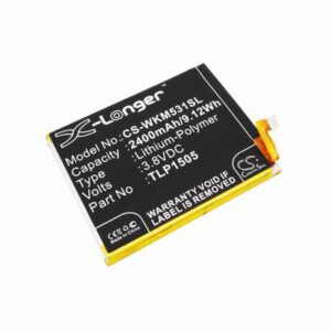Wiko M531 Mobile SmartPhone Battery 3.8V 2400mAh Li-Poly WKM531SL