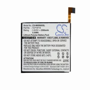 Wiko Rainbow Up Mobile SmartPhone Battery 3.8V 2500mAh Li-Poly WKR005SL