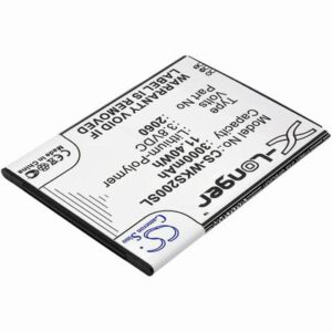 Wiko L5261AE Mobile SmartPhone Battery 3.8V 3000mAh Li-Poly WKS200SL