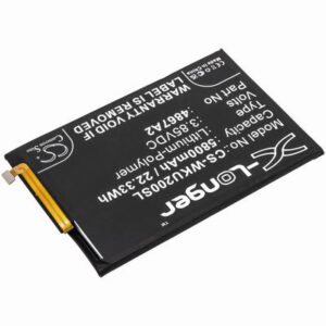 Wiko Power U20 Mobile SmartPhone Battery 3.85V 5800mAh Li-Poly WKU200SL