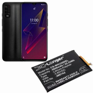 Wiko Power U20 Mobile SmartPhone Battery 3.85V 5800mAh Li-Poly WKU200SL