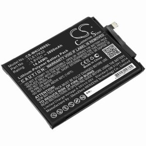 Wiko P4661AN Mobile SmartPhone Battery 3.8V 3800mAh Li-Poly WKU466SL