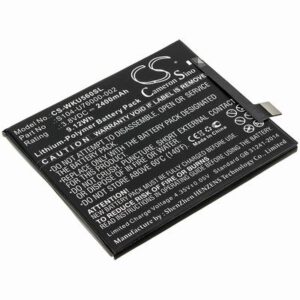 Wiko P4601 Mobile SmartPhone Battery 3.8V 2400mAh Li-Poly WKU560SL