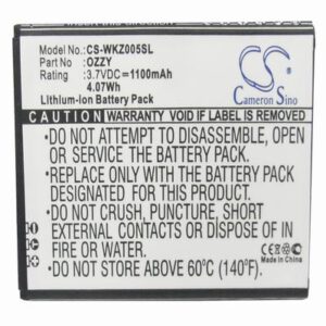 Wiko Ozzy Mobile Phone Battery 3.7V 1100mAh Li-ion WKZ005SL