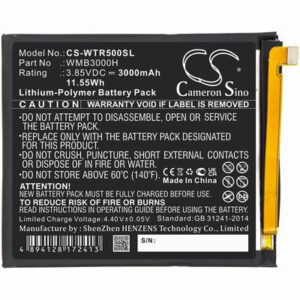 WALTON Primo R5 Mobile SmartPhone Battery 3.85V 3000mAh Li-Poly WTR500SL