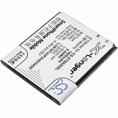ZTE Z820 Mobile Phone Battery 3.8V 1800mAh Li-ion ZTN820SL