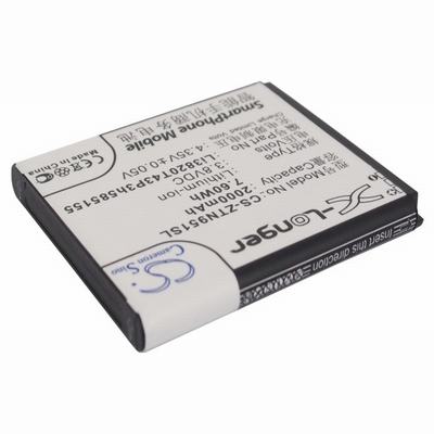 ZTE N9510 Mobile Phone Battery 3.8V 2000mAh Li-ion ZTN951SL