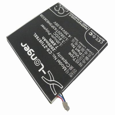 ZTE U879 Mobile Phone Battery 3.8V 2000mAh Li-Polymer ZTU879XL