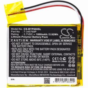 Boyue P6 E-book E-reader Battery 3.7V 1600mAh Li-Poly BYP600SL