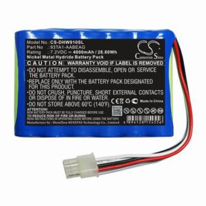 Endress+Hauser Prosonic Flow 91W Survey Test Battery 7.2V 4000mAh Ni-MH DHW910SL