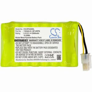 Dranetz HDPQ-Guide Equipment Survey Test Battery 9.6V 2000mAh Ni-MH DPX400SL