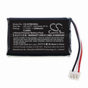 EXFO PPM-350D Equipment Survey Test Battery 3.7V 2400mAh Li-Poly EFM350SL