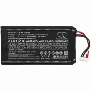 EXFO MAX-700 Equipment Survey Test Battery 3.7V 10000mAh Li-Poly EFX700SL