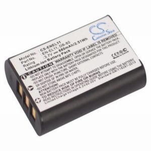 Ricoh R50 Digital Camera Video Battery 3.7V 680mAh Li-Ion ENEL11