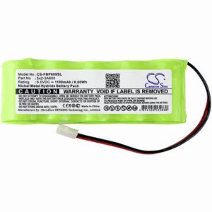 Fluke Analyzers Memobox Equipment Survey Test Battery 6.0V 1100mAh Ni-MH FBP600SL