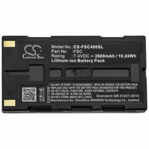 Fuji FSC Equipment Survey Test Battery 7.4V 2600mAh Li-ion FSC400SL