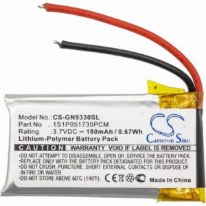 GN GN9330 Wireless Headset Battery 3.7V 180mAh Li-Poly GN9330SL