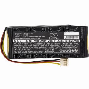 GE Panametrics PT878 Flowmeter Equipment Survey Test Battery 6.0V 3000mAh Ni-MH GPT878SL