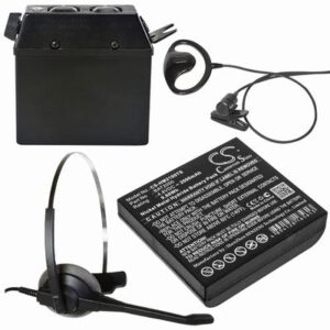 HME COM 2000 Wireless Headset Battery 4.8V 2000mAh Ni-MH HM2100TS