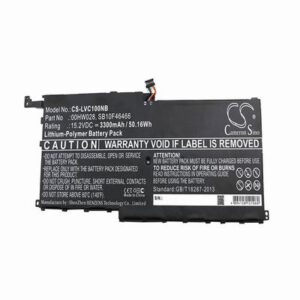 Lenovo 20FB002VGE Notebook Laptop Battery 15.2V 3300mAh Li-Poly LVC100NB