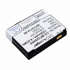 Novatel Wireless MiFi2200 Hotspot Battery 3.7V 1250mAh Li-ion MF2200RX