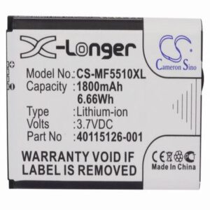 Novatel Wireless Mifi 500 LTE Hotspot Battery 3.7V 1800mAh Li-ion MF5510XL