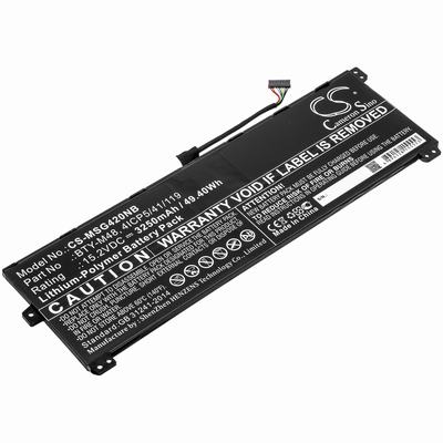 MSI Modern 14 A10RB Notebook Laptop Battery 15.2V 3250mAh Li-Poly MSG420NB