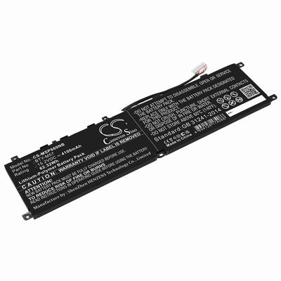 MSI GP66 Notebook Laptop Battery 15.2V 4100mAh Li-ion MSP660NB