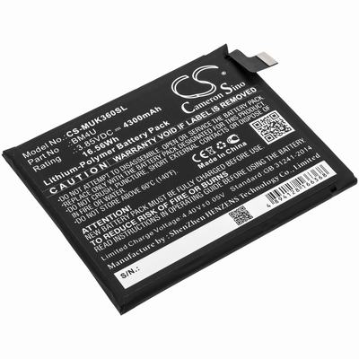 Redmi K30 Ultra 5G Mobile SmartPhone Battery 3.85V 4300mAh Li-Poly MUK360SL