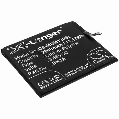 Xiaomi M1903C3GG Mobile SmartPhone Battery 3.85V 2900mAh Li-Poly MUM130SL