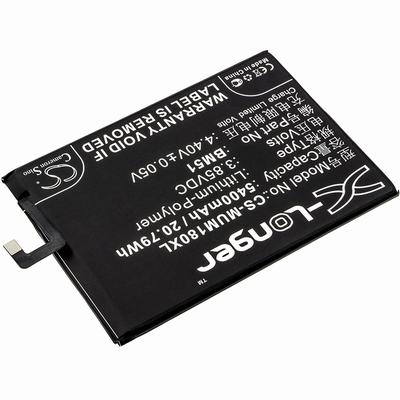 Xiaomi M1804E4A Mobile SmartPhone Battery 3.85V 5400mAh Li-Poly MUM180XL