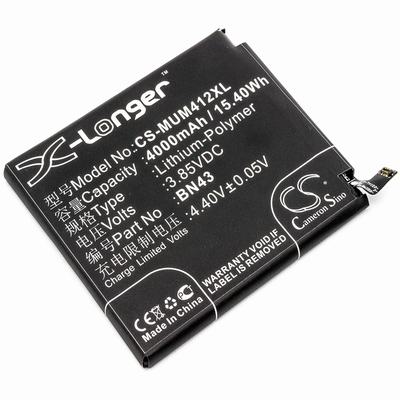 Xiaomi Note 4X ( China Version ) Mobile SmartPhone Battery 3.85V 4000mAh Li-Poly MUM412XL