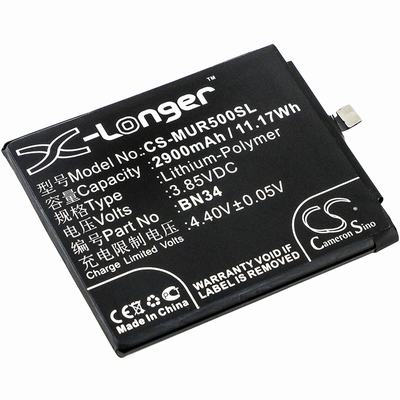 Redmi 5A Mobile SmartPhone Battery 3.85V 2900mAh Li-Poly MUR500SL