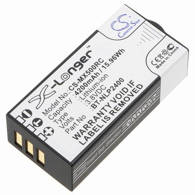 URC MX-5000 Remote Control Battery 3.8V 4200mAh Li-ion MX500RC