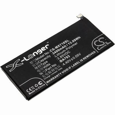 Meizu M793Q Mobile SmartPhone Battery 3.85V 3400mAh Li-Poly MX710SL