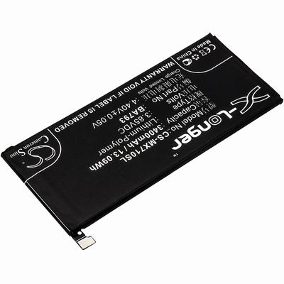 Meizu M793Q Mobile SmartPhone Battery 3.85V 3400mAh Li-Poly MX710SL