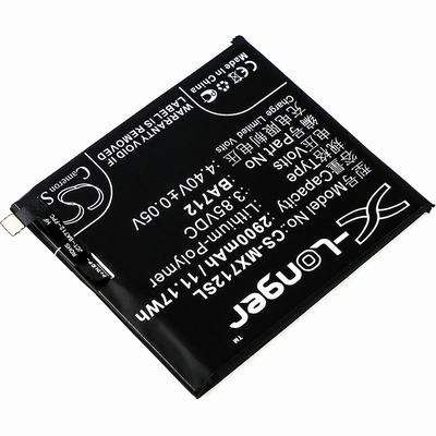 Meizu M6s Mobile SmartPhone Battery 3.85V 2900mAh Li-Poly MX712SL