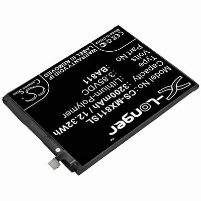 Meizu M6T Mobile SmartPhone Battery 3.85V 3200mAh Li-Poly MX811SL