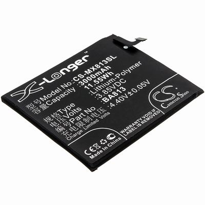 Meizu M813Q Mobile SmartPhone Battery 3.85V 3000mAh Li-Poly MX813SL