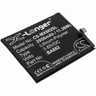 Meizu 16 Mobile SmartPhone Battery 3.85V 2950mAh Li-Poly MX882SL