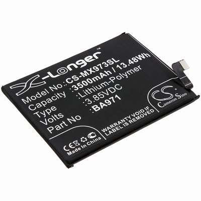 Meizu 16S Mobile SmartPhone Battery 3.85V 3500mAh Li-Poly MX973SL