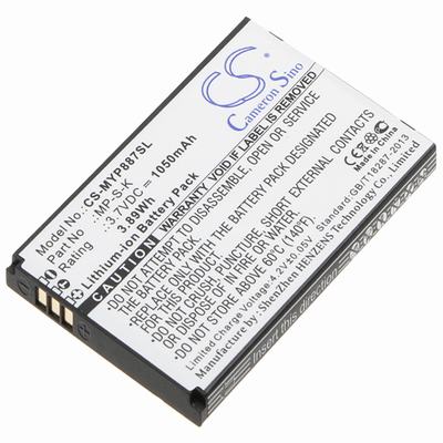 Myphone 8870 Mobile SmartPhone Battery 3.7V 1050mAh Li-ion MYP887SL