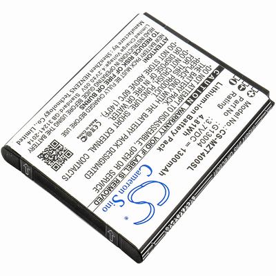 NAVON Mizu T400 Mobile SmartPhone Battery 3.7V 1300mAh Li-ion MZT400SL